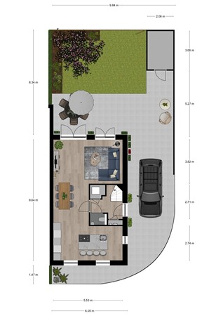 Floorplan - Amstelstroom 71, 2721 ET Zoetermeer